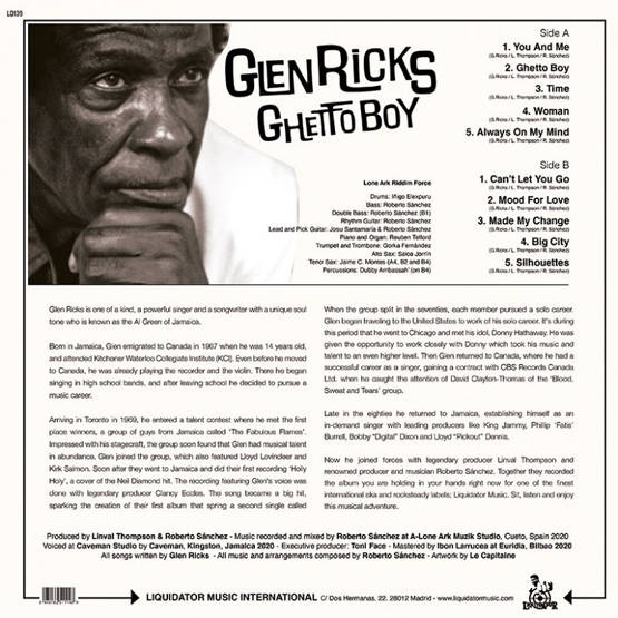 Ghetto Boy (LP, czarny winyl)