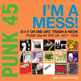 PUNK 45: I'm A Mess (Punk 45's in the UK 1977-78) (2 LP, czarny winyl)