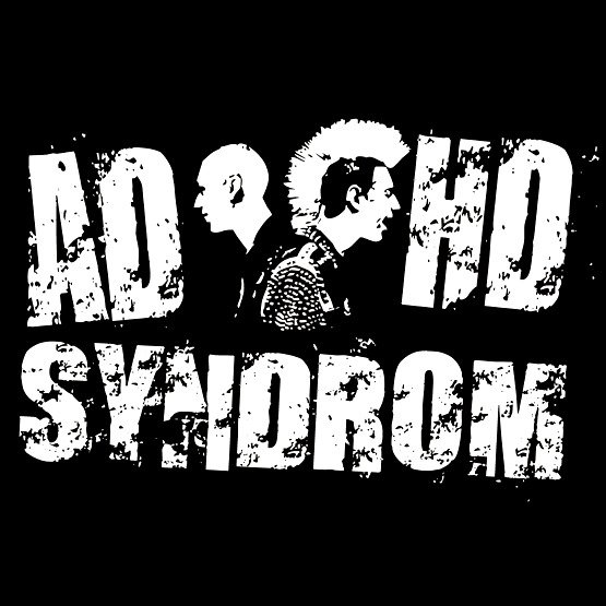 ADHD SYNDROM - Logo (damska)