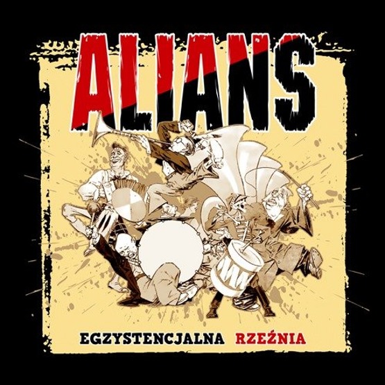 Alians - Egzystencjalna Reźnia, cover CD (damska)