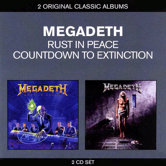 Countdown to Extinction / Rust in Peace (2 CD)