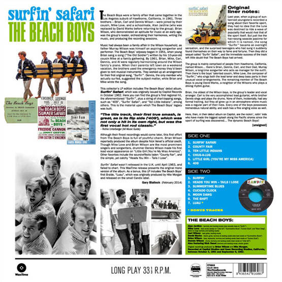 Surfin' Safari (LP, czarny winyl, 180)